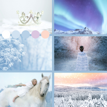 Load image into Gallery viewer, Snow Queen ~ Winter Yarn and Book Box
