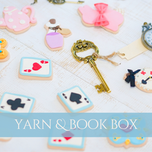 Load image into Gallery viewer, Alice in Wonderland ~ Summer Yarn and Book Box
