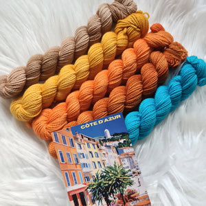 En Vacances ~ A Very Vintage Yarn Club ~ August