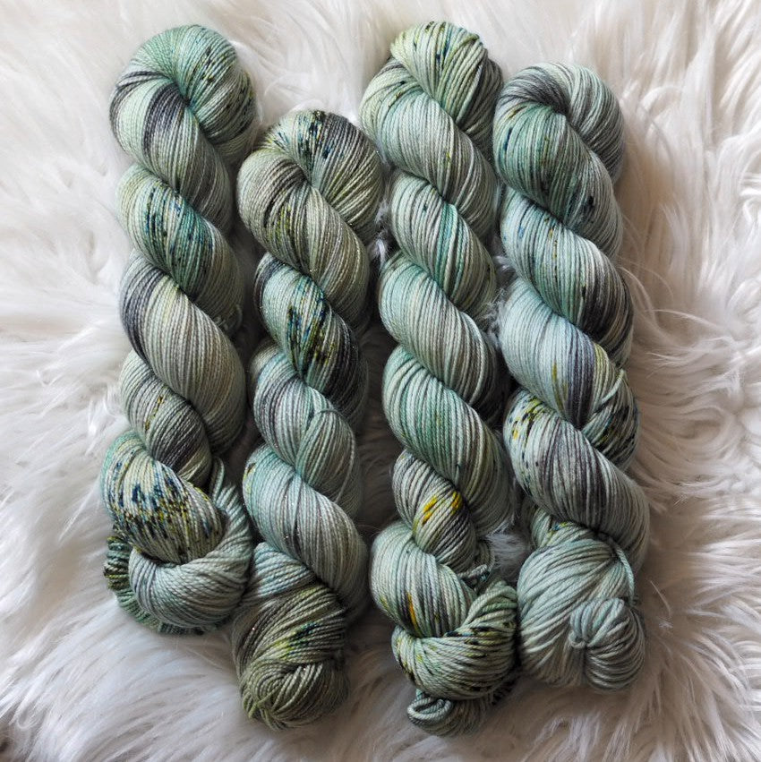 Eucalyptus & Sage - Bardot - High Twist Sock