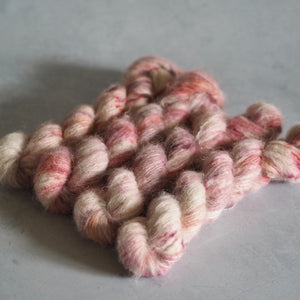 Pink Fizz (Golden Hour) - Kitt - Suri Alpaca Lace